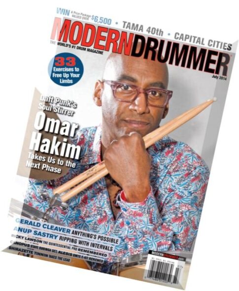 Modern Drummer – July 2014
