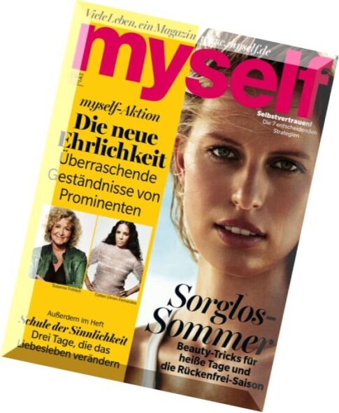 Myself Frauenmagazin Juli N 07, 2014