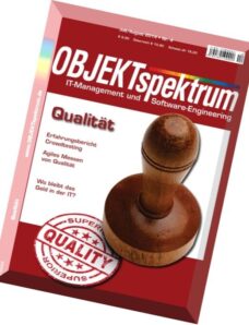 OBJEKTspektrum Magazin – Juli-August 2014