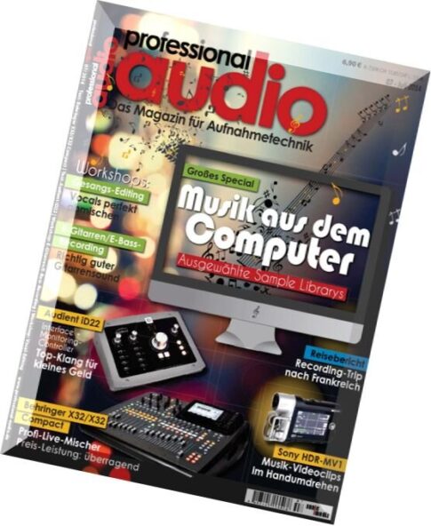 Professional Audio Magazin – Juli 2014