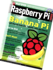 Raspberry Pi Geek Magazin Juli-August N 04, 2014