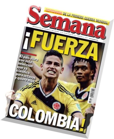 Semana Colombia — Del 22 Al 29 Junio 2014