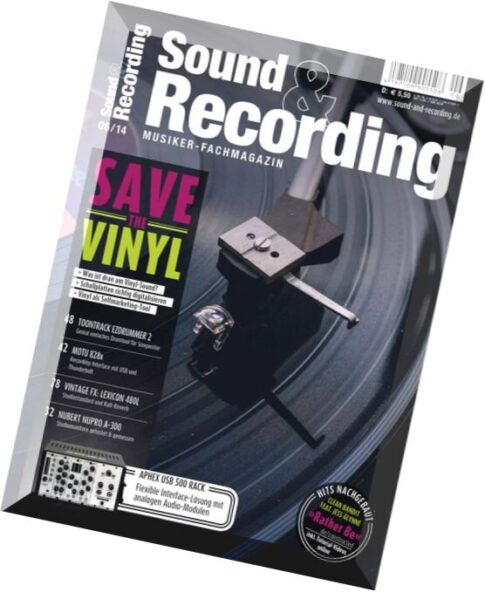 Sound & Recording — Juni 06, 2014