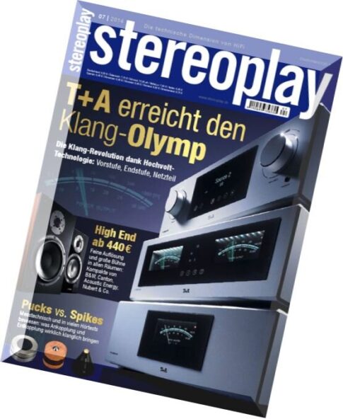 Stereoplay Magazin — Juli 2014