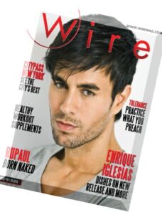 Wire Magazine N 19, 2014 Enrique Iglesias