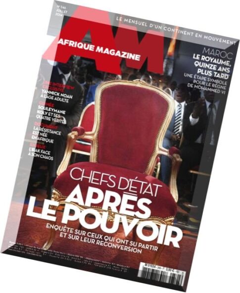Afrique Magazine N 346 — Juillet 2014