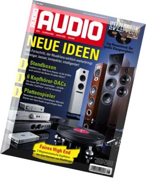 Audio Magazin – August 2014