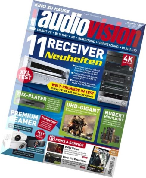 audiovision Test-Magazin Juli-August 2014
