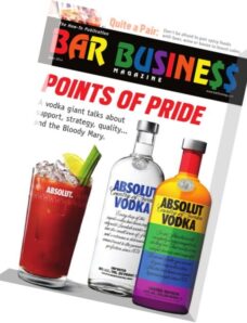 BAR BUSINESS MAGAZINE – June 2014