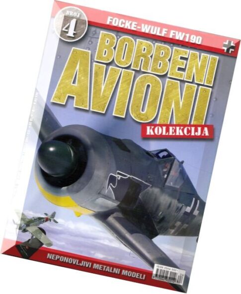 Borbeni Avioni Kolekcija 04 Focke Wulf FW190