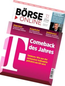 Borse Online Magazin N 30, 30 Juli 2014