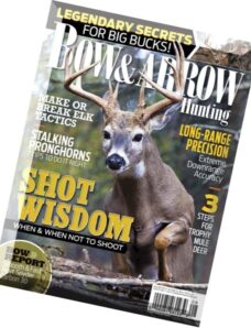 Bow & Arrow Hunting – July-August 2014