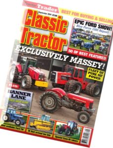 Classic Tractor – September 2014