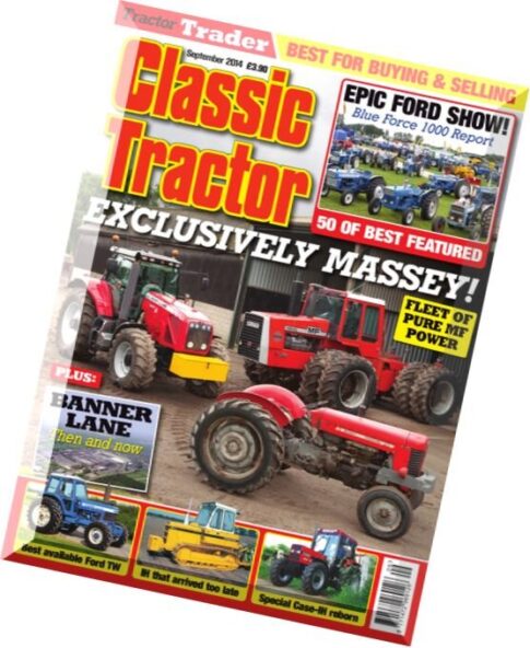 Classic Tractor – September 2014