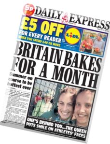 Daily Express – Friday, 25 July 2014