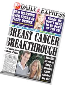 Daily Express – Friday, 27 June 2014