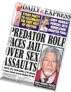 Daily Express – Tuesday, 01 July 2014