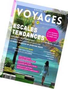 Desirs de Voyages N 44 – Aout-Septembre 2014
