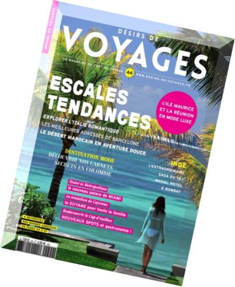 Desirs de Voyages N 44 — Aout-Septembre 2014