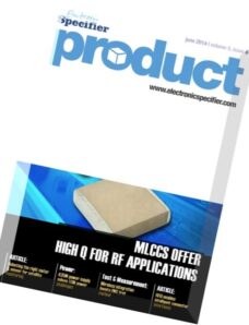 Electronic Specifier Product – June 2014