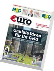 Euro am Sonntag Magazin N 29, 19 Juli 2014