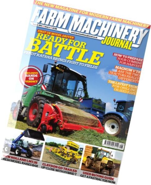 Farm Machinery UK – August 2014