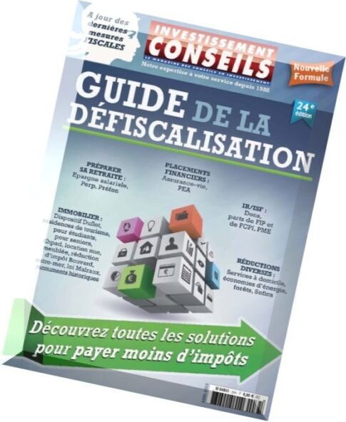 Investissement Conseils Hors-Serie N 33 — Guide de la Defiscalisation 2014