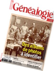 La Revue Francaise de Genalogie N 213 – Aout-Septembre 2014