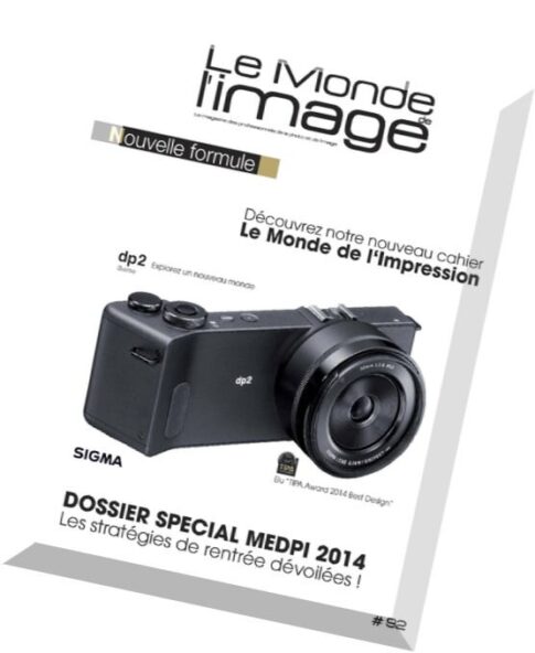 Le Monde de l’Image N 92 – Juin-Juillet 2014