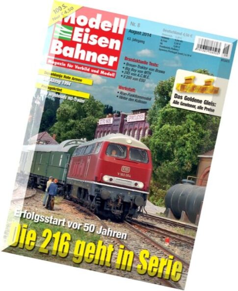Modelleisenbahner Magazin – August 2014