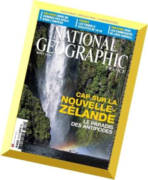 National Geographic France N 179 – Aout 2014