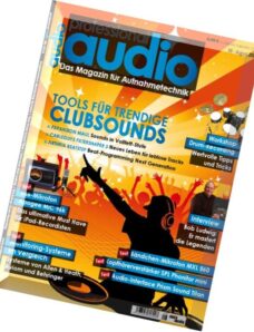 Professional Audio Magazin – August 2014