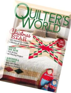 Quilter’s World – Autumn 2013