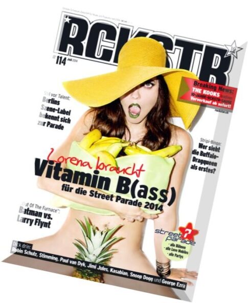 RCKSTR Magazine — Juli 2014