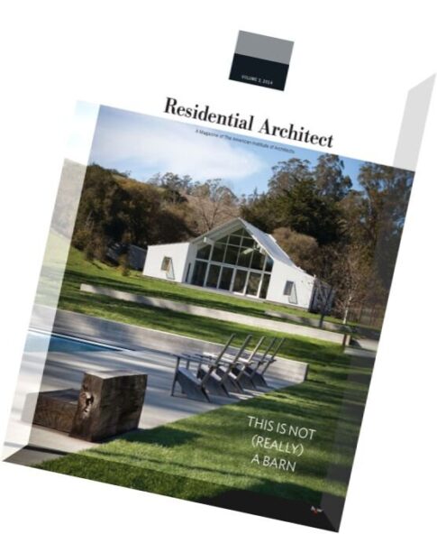 Residential Architect — Vol 3, 2014