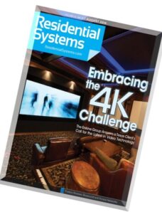 Residential Systems – August 2014