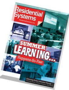 Residential Systems — July 2014