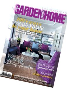 SA Garden & Home Magazine – August 2014