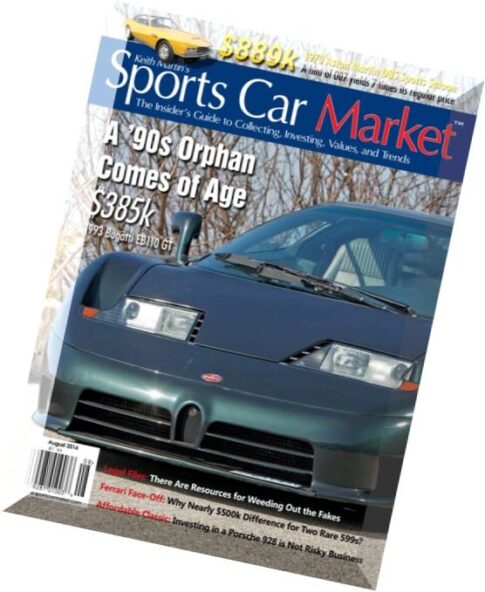 Sports Car Market — August 2014