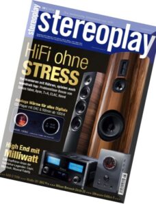 Stereoplay Magazin – August 2014