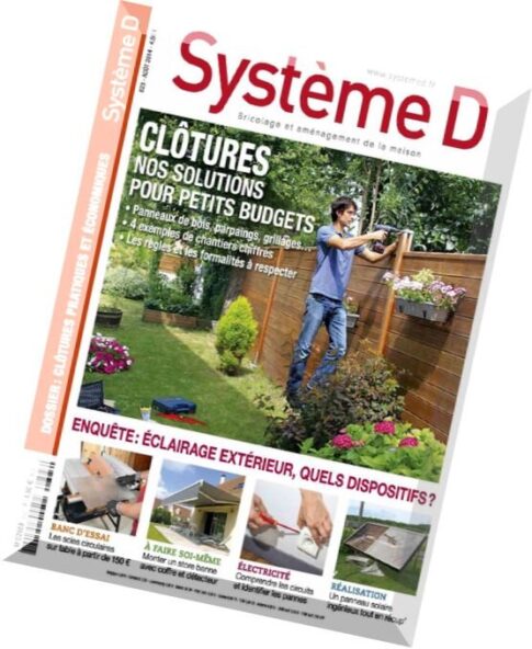 Systeme D N 823 — Aout 2014