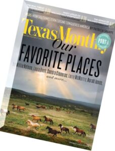Texas Monthly – August 2014