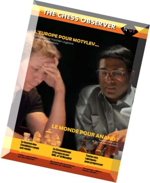 The Chess Observer N 1 — Ete 2014