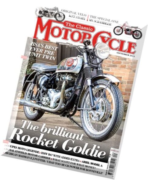 The Classic MotorCycle — September 2014