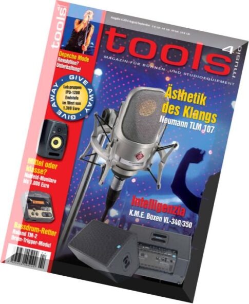 Tools 4 Music Germany – August-September 2014