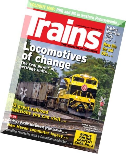 Trains – September 2014