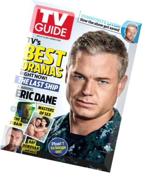 TV Guide USA – 14 July 2014