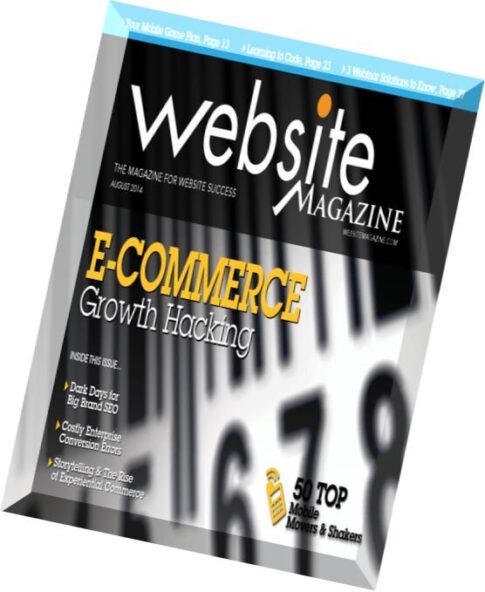Website Magazine – August 2014