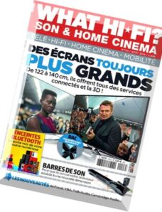 What Hi-Fi France N 123 – Aout 2014