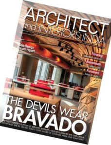 Architect and Interiors India – August 2014